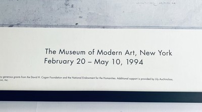 Vintage 1994 FRANK LLOYD WRIGHT MOMA New York Framed Exhibition