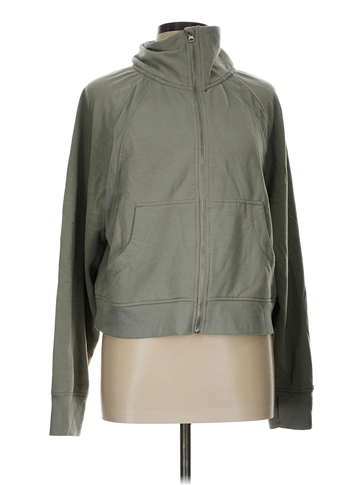 Danskin Women Green Track Jacket L
