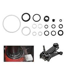 17PCS Floor Jack Seal Kit, 3 Ton Horizontal Hydraulic Jack O-Ring Seal with Oil