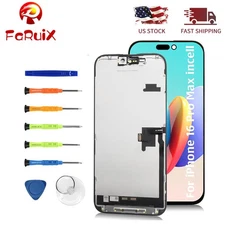 LCD Screen Replacement for iPhone 16 Pro Max 3D Touch Digitizer Assembly /Tools