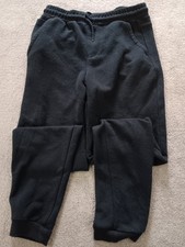 Boys Urban Pipeline Sweat pants Size L 14/16 Black Drawstring Athletic Jogging