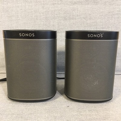 Pair (2) Sonos PLAY:1 A200 & A201 Speakers, 256mb memory, S2 app, Manuf. 2019.
