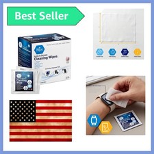 Anti-Fog Lens and Screen Cleaning Wipes for Eyeglasses, Touch Screens, Premoi...