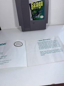 Galaga: Demons of Death - NES Nintendo libretto istruzioni gioco originale