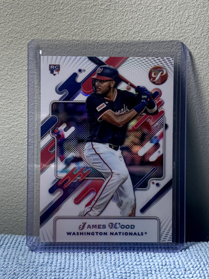 2025 Topps Pristine - James Wood - Base - Washington Nationals - #8 RC
