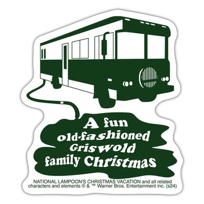 SPREADSHIRT Schöne Bescherung A Fun Griswold Family Christmas Aufkleber Sticker