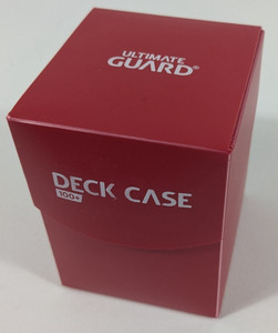 Ultimate Guard 100 Plus Deck Case Standard Red One Divider