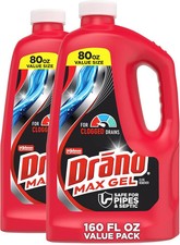 Drano Max Gel Drain Clog Remover Cleaner, Fast-Acting to Unclog Standing Water