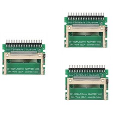 3X Compact Flash Card to Ide 44Pin 2mm Male 2.5 Inch Hdd Bootable3212