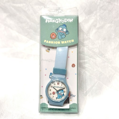 #ad Sanrio Hangyodon Watch Blue Japan Limited Kids Women Small Wrist NEW Box $39.99