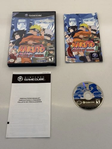Naruto Clash of Ninja (Nintendo GameCube) CIB -TESTED, Working