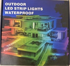 Outdoor Waterproof Multicolor LED Light Strip IP68 App  Remote Control Adhesive