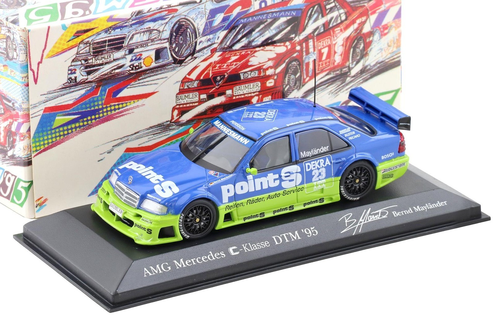 Minichamps 1:43 AMG Mercedes C-Class DTM 1995 Team Persson #23 B.Mayländer