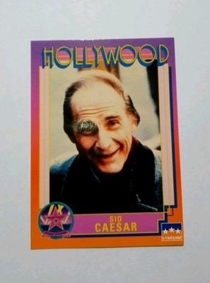 Sid Caesar 1991 Starline Card No.61 Hollywood Legend Neu
