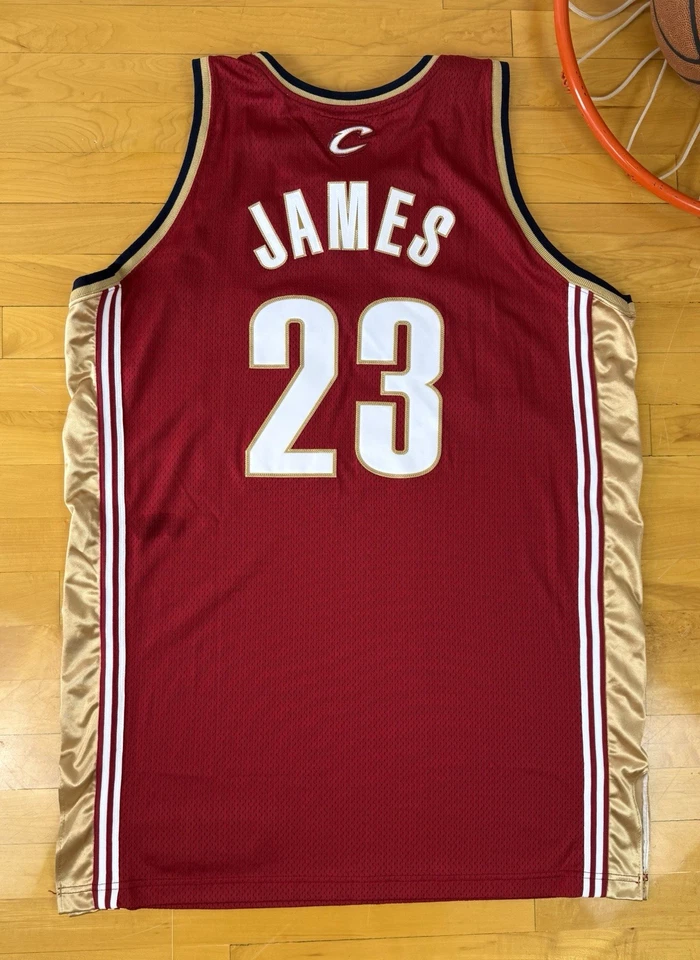 Lebron James Cleveland Cavaliers 2005-06 Team Issued Authentic Basketball Jersey - Image 2 of 4