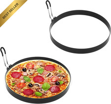 Diameter 20Cm Stainless Steel Omelette Ring for Griddle Non-Stick Pancake Mold w