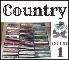 Buy 5 Get 6th FREE Country CD Lot #1 - You Pick Add To Cart - Clearance