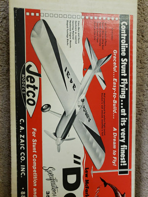 Jetco Models - Lew McFarland's Dolphin RC Plane - WS: 49