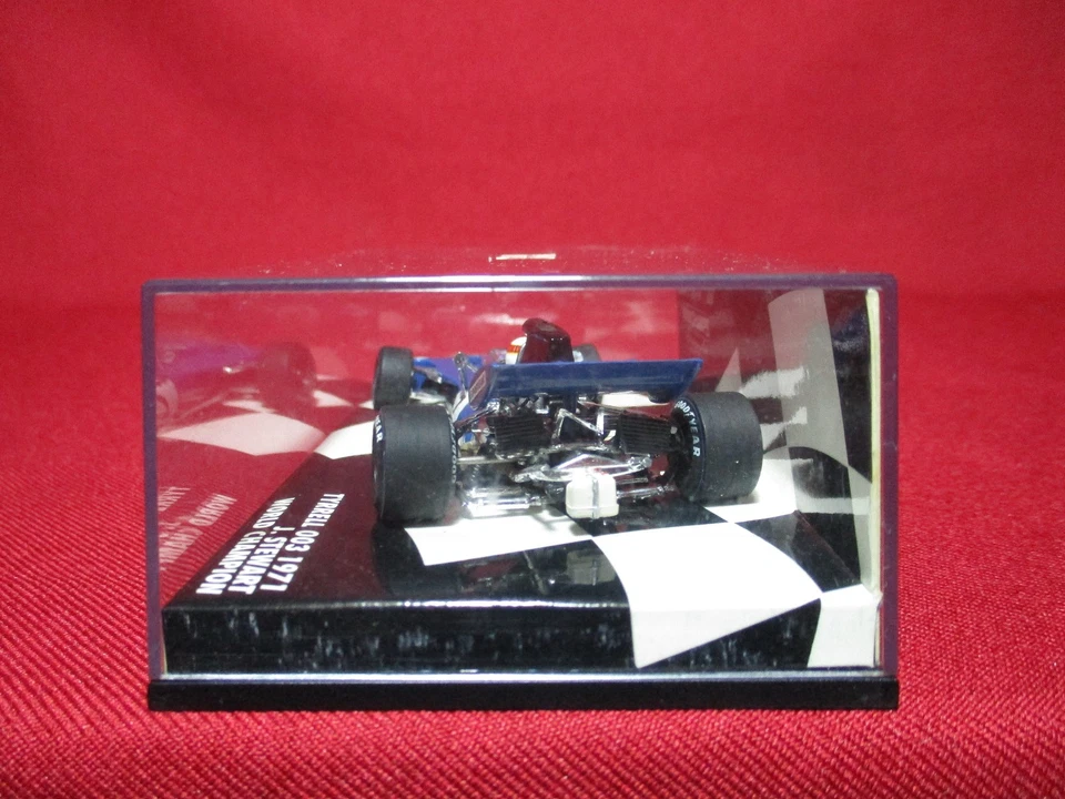 1:43 Scale Jackie Stewart WORLD CHAMPION 1971 Tyrrell 003 Minichamps Formula 1 - Image 3 of 4