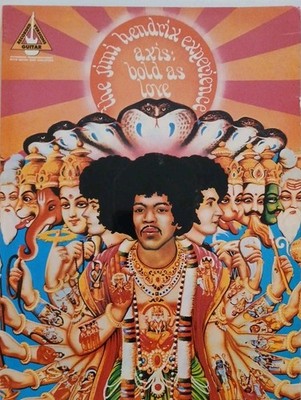 JIMI HENDRIX GUITAR TAB / TABLATURE / AXIS BOLD AS LOVE / GUITAR SONGBOOK