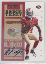 2012 Panini Contenders Rookie Ticket RPS Variation /200 AJ Jenkins #210 Auto 0v1