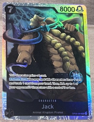 Jack OP08-084 SR One Piece CCG Two Legends Nm/M