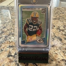 2025 Panini Donruss Optic - Rated Rookie Matthew Golden #205 Holo Prizm (RC)