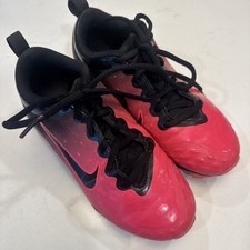 Nike Pink Black 856435-066 FastFlex Softball Soccer Cleats Size 1.5 Girl Youth