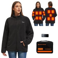 Heated Jackets for Women Men with Battery Pack 7.4V, Womens Heated Jacket Fle...
