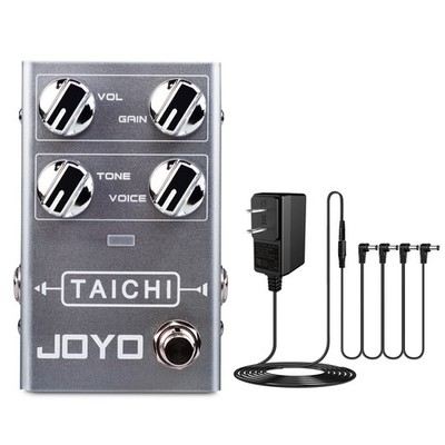 JOYO Overdrive Pedal Low Gain Classic Amp Sound for Electric Guitar with Adapter