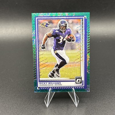 2025 Panini Donruss Ricky Williams FOTL - Dragon Print - HOF /24 - Super Clean