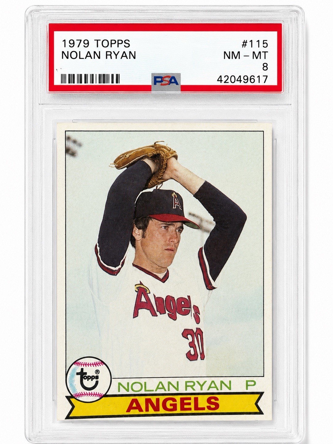 1979 Topps - Nolan Ryan #115 PSA 8 NM-MT
