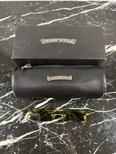 Chrome Hearts Gold Frame Green Lens Hellz Bellz Frameless Sunglasses 54-17-134
