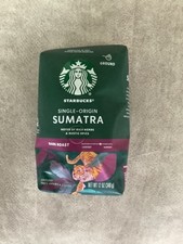 Starbucks Sumatra Dark Roast Ground 100 Arabica Coffee 12 Oz, best by 4/22/2025