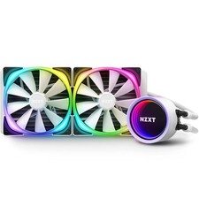 NZXT Kraken X63 RGB 280mm RL-KRX63-RW AIO RGB CPU Liquid Cooler WHITE