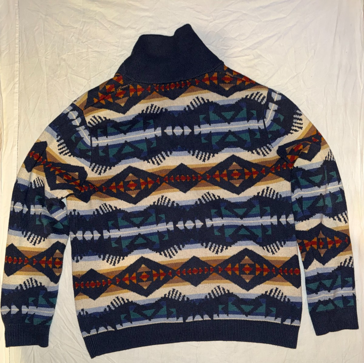 Authentic ""OG"" PENDLETON Aztec Pattern Button D… - image 2