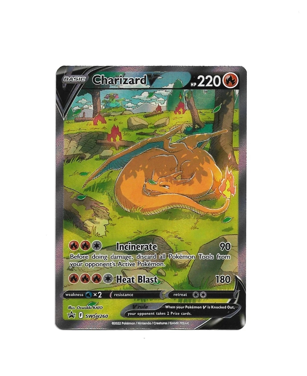 セ*ー様 リザードンV プロモ SWSH260 スペシャルアート 海外版 美品 Charizard V SWSH260 SWSH: Sword & Shield Promo Cards for sale | eBay
