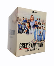 Grey  s Anatomy : Complete TV Series Season 1-21 DVD 108-Disc Set Region 1