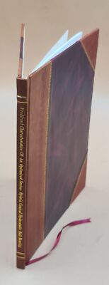 Predicted Characteristics Of An Optimized Series-Hybrid Conical [Leather Bound]