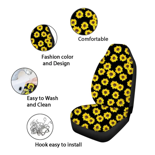 Cute Cartoon Spongebob Car Seat Covers
