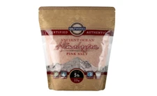 Himalayan Pink Salt Fine All Natural Mineral Bulk Optically Clean Cook Bake 5 Lb