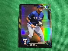2016 Bowman Chrome Prospects Black and Gold Refractors #BCP227 Jairo Beras