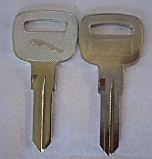 NEW BRASS JAGUAR XJS 76 to 89 KEY BLANK FOR DOOR trunk GLOVE BOX gas cap  JLM476