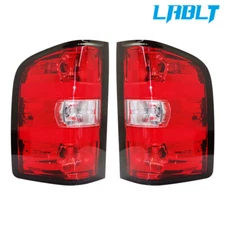 LABLT LH&RH Tail Lights Lamps For 2007-2013 Chevy Silverado 1500 2500 3500 HD