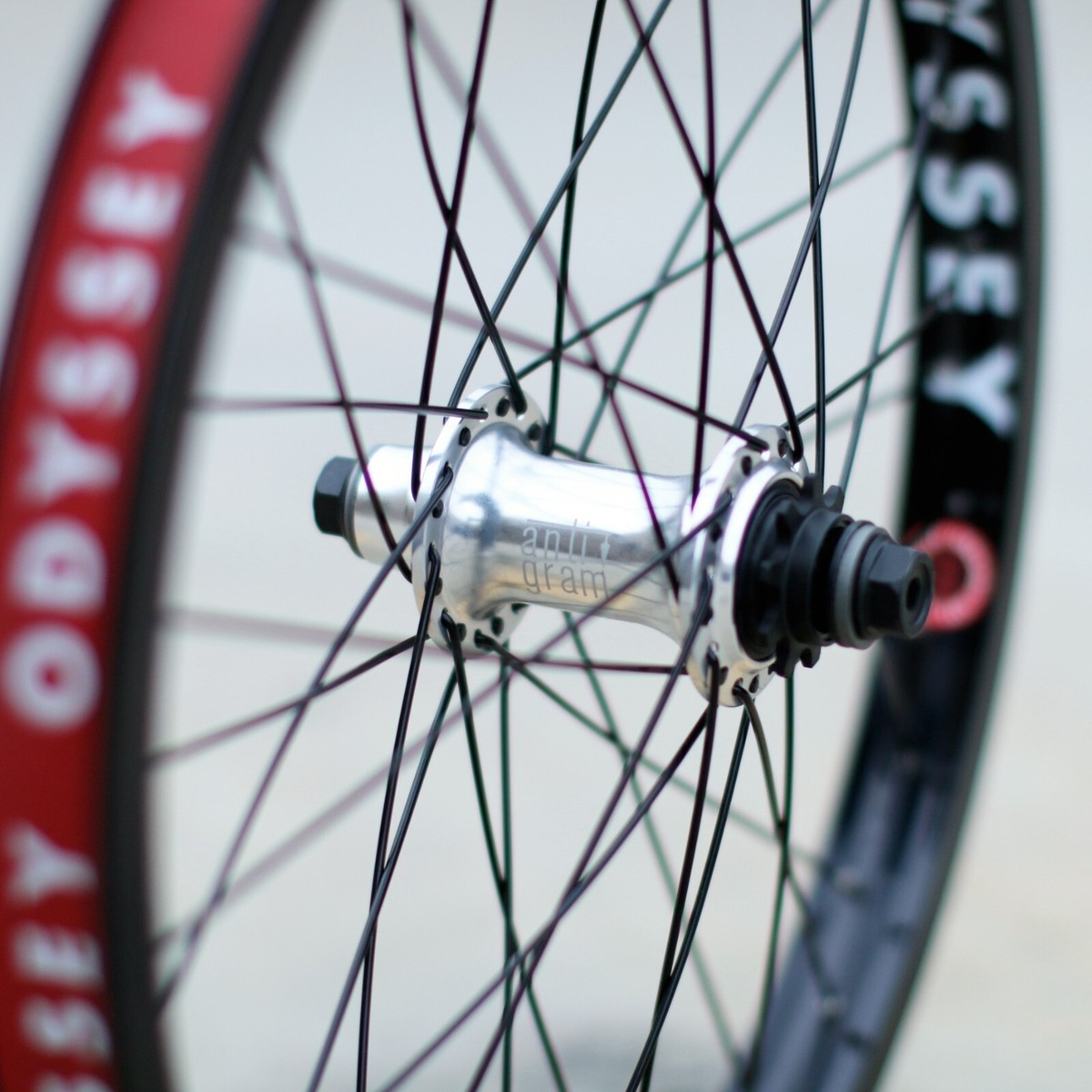 ODYSSEY BMX ANTIGRAM REAR CASSETTE BICYCLE WHEEL BLACK/SILVER | eBay
