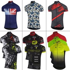 Deko Men's Summer Cycling Jerseys Breathable Short Sleeve Biking Tops Mountain