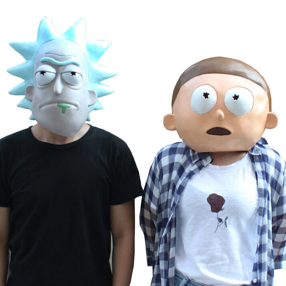 Mascara de latex rick y morty new arrivals