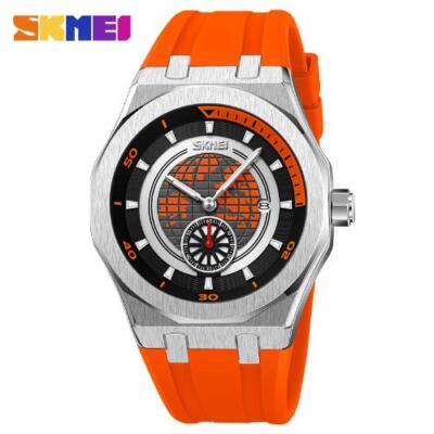 3Bar Watch Waterproof Back Light Quartz SKMEI 9329 Earth Surface Fashion Men's