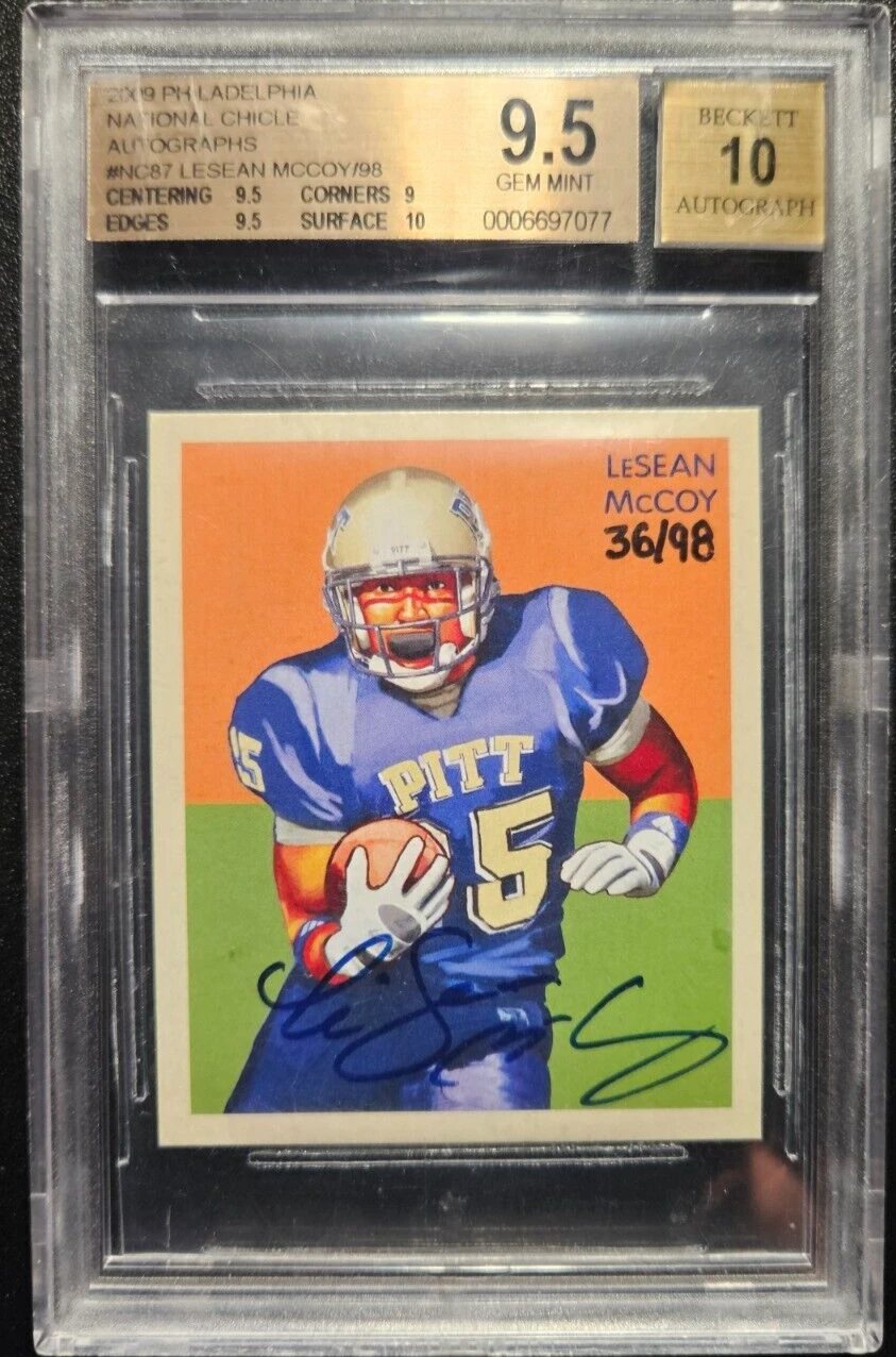 LeSean McCoy Upper Deck Philadelphia National Chicle #NC87 Base