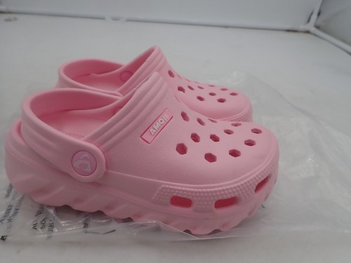 Amoji Kid Garden Clogs Slip On Shoes 